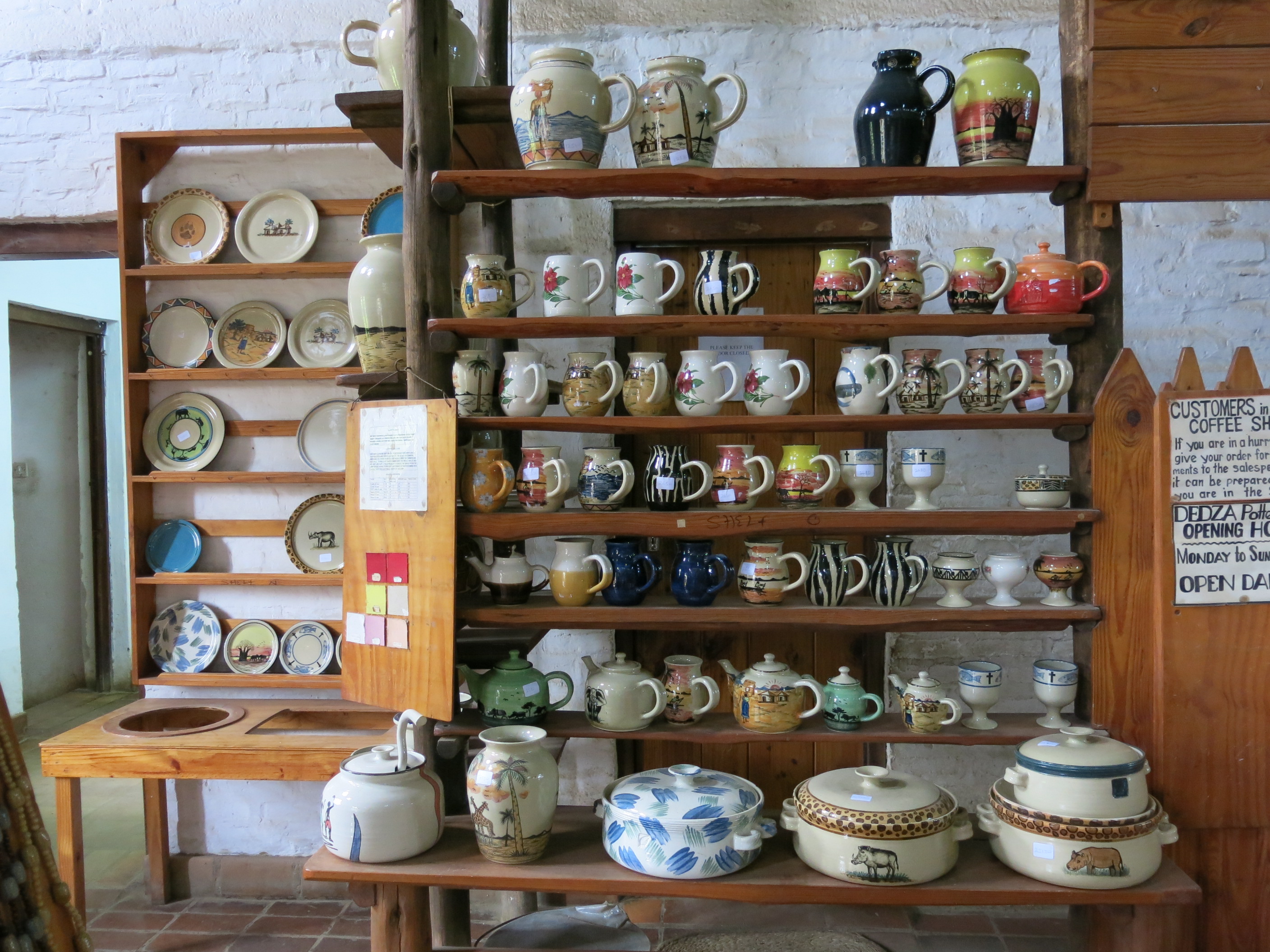 Dedza Pottery and Lodge - Food and the World